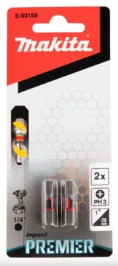 Makita E-03159 Impact Premier Sada bitů PH3x 25 mm 2 ks (E-03159)