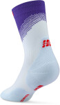 CEP dámské běžecké kompresní vysoké ponožky EDT. SPLIT - light blue Velikost: IV (Vel. chodidla 40-43)