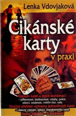 Cikánské karty praxi karty