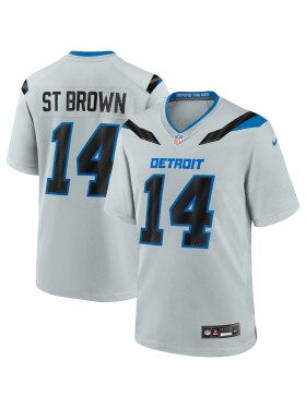 Nike Pánský dres Detroit Lions NFL Amon-Ra St. Brown #14 2026 Rivalries Game Velikost: M