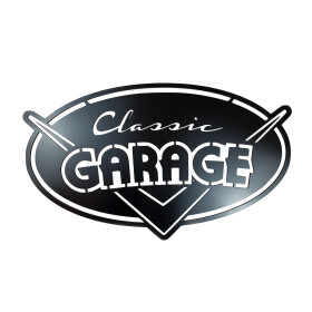 Dřevěná nástěnná dekorace Classic garage černé