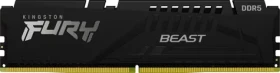 Kingston Fury Beast Black 32GB (1x 32GB) DDR5 6400MHz / CL32 / DIMM / On-Die ECC / XMP / 1.4V (KF564C32BB-32)