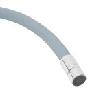 Dřezová baterie SAT se silikonovým ramínkem šedá/chrom SATBSD290S SATBSD290S