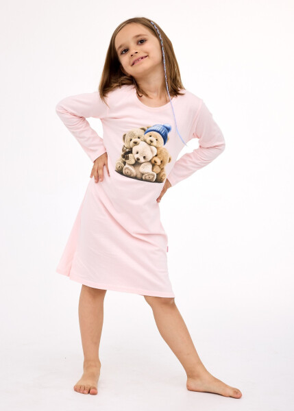 Cornette Dětské dívčí tričko 549/196 Bears 2 l/r 98-128 růžová 86-92