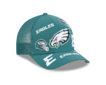 New Era Pánská kšiltovka Philadelphia Eagles NFL 9FORTY M-Crown A-Frame Trucker All Over