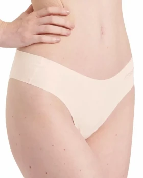 Dámské tanga Sloggi Zero modal HIPSTRING šampáňo 2 kusy