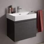 Laufen - Pro S Umyvadlová skříňka, 55x37x39 cm, 1 zásuvka, wenge H4830320954231