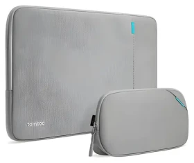 Tomtoc Recycled Sleeve with Pouch šedá / Pouzdro / MacBook Pro 14" / M1-M4 (A13D2GW)