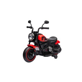 Mamido Dětská elektrická motorka Chopper Faster červená