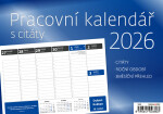 Stolní kalendář 2026 Helma - Pracovní s citáty