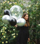 Průhledný balón 45 cm Amscan Průhledný balón 45 cm Amscan