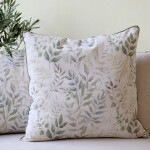 Chic Antique Povlak na polštář Aix Leaves Pattern 60 × 60 cm, multi barva, textil