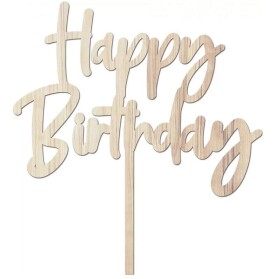 Alvarak Zápich Happy Birthday dřevo