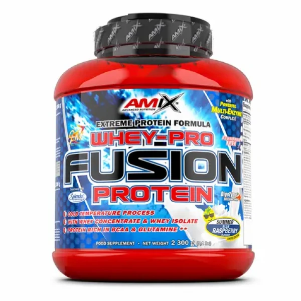 Amix Whey-Pro FUSION 2300 g blue raspberry (17634)
