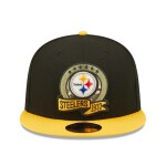 New Era Pánská kšiltovka NFL Pittsburgh Steelers 2022 On-Field Salute to Service 9FIFTY Snapback Velikost: S/M