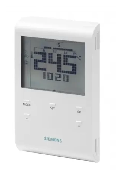 Siemens RDE100.1 / Programovatelný digitální prostorový termostat / drátový (RDE100.1)