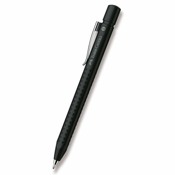 Faber - Castell Kuličkové pero Grip 2011 - metalické černé