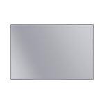 Erga Rectangle, obdélníkové zrcadlo 120x80 cm, černý rám, ERG-V01-RECTAGLE-1280-BK
