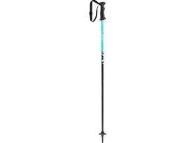 Leki Rider 2023/24 - Leki Rider dětské sjezdové hole darkblue-light turquoise-white 80 cm