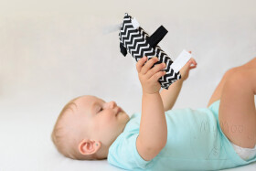 MyMoo Montessori úchopový polštářek, chevron