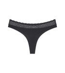 Dámská tanga Feel of Modal String 3P - BLACK - černé 0004 - TRIUMPH BLACK S