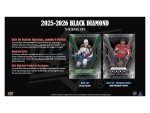 Hokejové Karty NHL 2025-26 Upper Deck Black Diamond Hockey Hobby Box