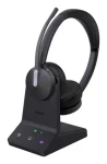 Yealink WH64 černá / Bezdrátová sluchátka s mikrofonem / DECT / Bluetooth 5.2 / USB-C / On-ear (1208674)