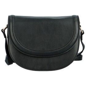 Módní dámská koženková crossbody kabelka Caila, černá