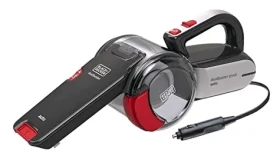 BlackDecker Pivot PV1200AV-XJ černá-červená / Autovysavač 12V / 0.44 l / 1060 l-min / kabel 5 m (PV1200AV-XJ)