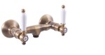 RAV Slezák - MORAVA RETRO - Sprchová baterie, Stará mosaz (Bronz), 150 mm MK580.5SM