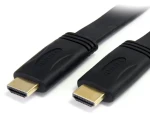 StarTech kabel HDMI plochý černá / Kabel HDMI / HDMI - HDMI / s Ethernetem / 1,8m (HDMIMM6FL)