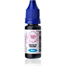 Tekutá barva do čokolády Tasty Me (10 ml) Blue 5836 dortis