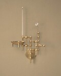 Stoff Nagel Designová vázička STOFF Nagel Brushed Brass, zlatá barva, kov