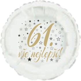 61. narozeniny balónek kruh Balonky.cz 61. narozeniny balónek kruh Balonky.cz