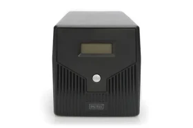 DIGITUS Line-Interactive UPS / 1500VA/900W / 12V/9Ah 2x baterie / 4x Schuko / USB / RS232 / RJ45 / LCD (DN-170075)