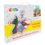 Antistresové omalovánky TSvetnoy TSvetnoy, LG063e, Diamond painting - diamantové malování, 40 x 50 cm, Věže starého města