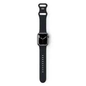 Epico Silikonový řemínek pro Apple Watch 42/44 mm černá (42018101300003)