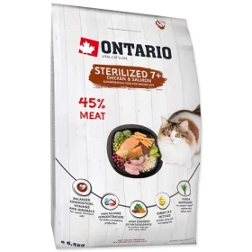 Ontario Cat Sterilised 7+ Senior 6.5kg / Granule pro kočky (213-10837)