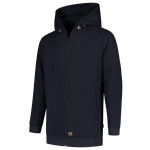 Hooded Sweat Jacket Washable 60°C mikina unisex námořní modrá XL