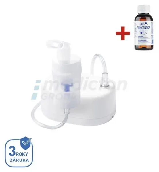 OMRON NE-C810 bílá / Kompresorový inhalátor / dětská a dospělá maska / náustek / úložný box (NE-C810)