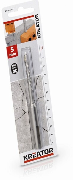 Vrták SDS PLUS do betonu 5x110 mm Kreator KRT010902