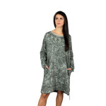 HOSH Mikinové šaty BLAIR Velikost: UNI, Barva: Černá