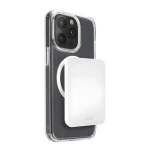Puro Slim Power Mag bílá / Powerbanka / 4200 mAh / MagSafe / USB-C (PUFCBB40P2MAGWHI)
