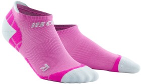 CEP dámské nízké běžecké kompresní ponožky ULTRALIGHT pink light grey Velikost: (EUR