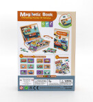 Mamido Puzzle Magnetická kniha dopravní prostředky 66 dílů MT1563