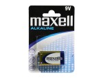 Maxell Alkaline Nenabíjecí baterie 9V / 1ks / Blistr (SPMA-9V-Al)