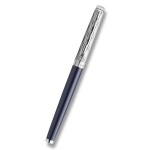 Plnicí pero Waterman Hémisphére Made in France DLX Blue CT, hrot F