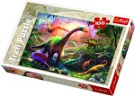 Trefl Puzzle Svět dinosaurů / 100 dílků