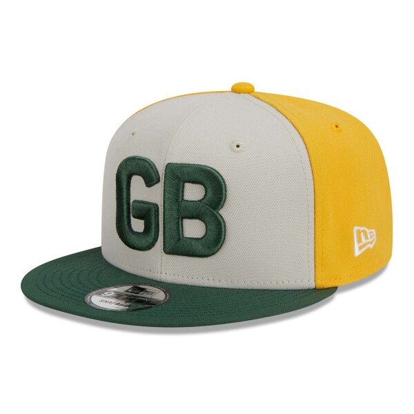 New Era Pánská kšiltovka Green Bay Packers NFL Historic 2023 Sideline 9FIFTY Snapback
