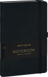 Notes Černý, tečkovaný,